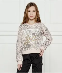 Толстовка regular fit Guess, пудрово-розовый