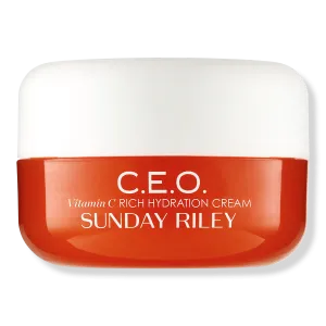 Увлажняющий крем CEO с высоким содержанием витамина С SUNDAY RILEY, 0.5 oz