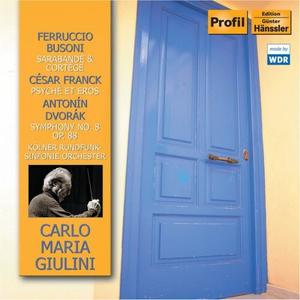 CD диск Busoni / Franck / Dvorak / Giulini: Sarabande & Cortege Op 51 / Psyche Und Eros