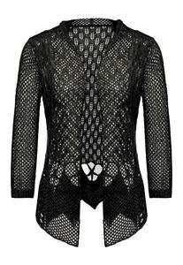 Кардиган ebeeza Knit Cardigan, черный