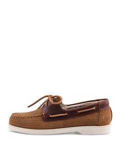 Мужские лодочные туфли Slip On Sperry, коричневый