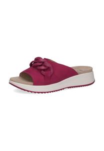 Замшевые мюли Caprice, цвет fuchsia