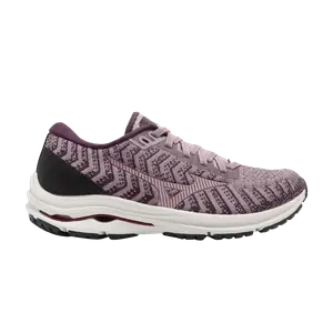 Кроссовки Mizuno Wmns Wave Rider 24 Waveknit Purple Pink, фиолетовый