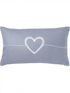 Erwin Müller Наволочка серо-белого цвета