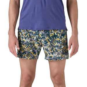 Мужские шорты Strider Pro 5 дюймов Patagonia, Wild Botanist/Thermal Blue