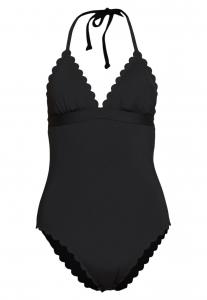 Купальник SWIMSUIT YOUNG SCALLOP LASCANA, черный