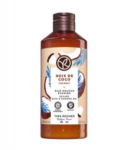 Гель для душа Yves Rocher Kokosnuss Duschbad, 400 ml
