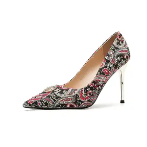 Zubumei Тонкие каблуки на шпильке для женщин черные, цвет Black