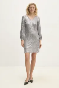 Платье Answear Lab, серебряный