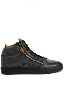 Высокие кеды Frankie Giuseppe Zanotti, серый