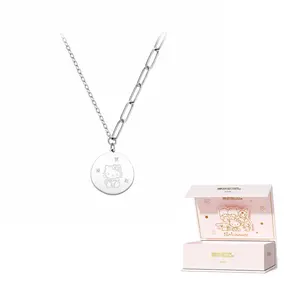 Ожерелье unisex Hello Kitty в стиле мороженого Sanrio, 3008-Hello Kitty серебряный