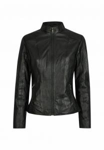 Кожаная куртка bugatti, черный