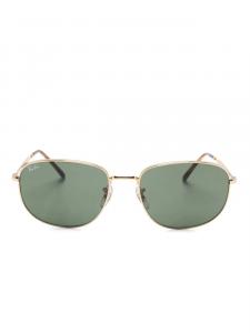 Солнцезащитные очки в прямоугольной оправе Ray-Ban, золотой