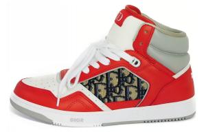 Кроссовки Dior B27, белый / красный