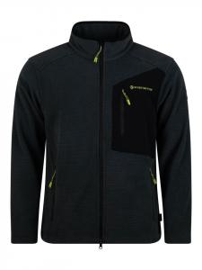 Флисовая куртка SCHIETWETTER Dinghi Dirk антрацитового цвета