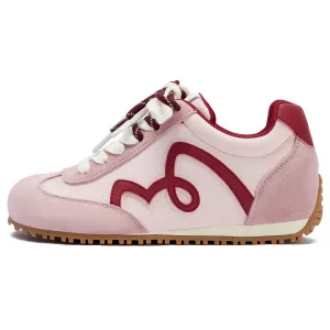 JOSINY Женские кэжуал кеды лоу-топ розовые, цвет Pink