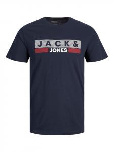 Футболка в темно-синем пиджаке JACK & JONES PLUS