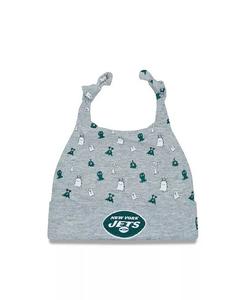 Вязаная шапка с манжетами для мальчиков и девочек цвета «Нью-Йорк Джетс» цвета «серый» New Era