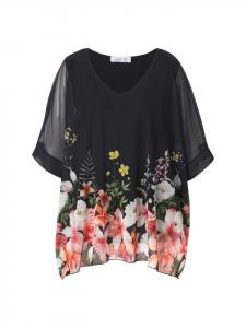 Блузка MIAMODA, черный