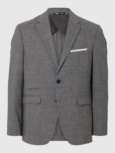 Приталенный пиджак SELECTED SLHOasis, серый