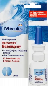 Спрей для носа с морской водой 20 мл. Mivolis