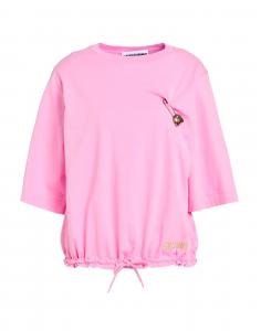 Футболка Couture Moschino, розовый