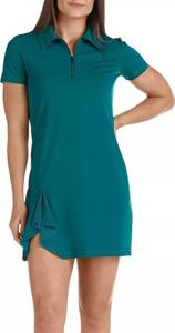 Женское платье для гольфа SwingDish из нейлы, бирюзовый