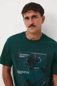 Хлопковая футболка Medicine, зеленый