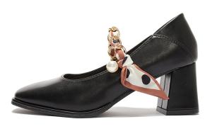 Туфли женские на высоком каблуке Mulinsen, черный