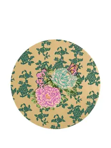 Сервировочный коврик с цветочным принтом Lisa Corti, нейтральный