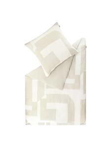 Постельное белье Renforcé SLOW бежевого цвета Musterring, 140 x 200