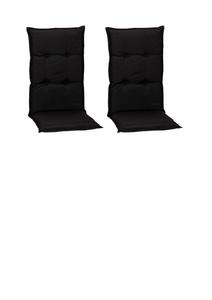 Подушка на стул Gardenson антрацит, 118/46/8 см