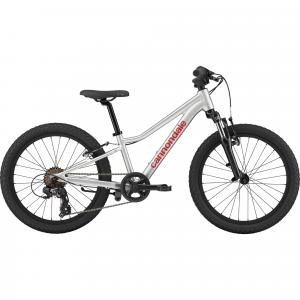 Детский велотрейловый велосипед 20 дюймов Cannondale, Silver