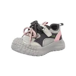 Детские кроссовки для скейтбординга с нескользящей подошвой и защитой от ударов BELLE, фиолетовый