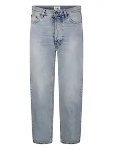 Джинсы с эффектом потертости Haikure, синий