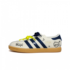 Adidas Originals Stadt Dazzling Boy износостойкие низкие немецкие армейские кроссовки Unisex Blue