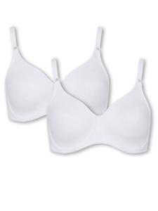 Бюстгальтер-футболка BeeDees Bügel-BH RocknRoll W (2-er Pack), белый