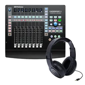 Контроллер DAW PreSonus FaderPort 8 (в комплекте с Studio One Pro) с наушниками