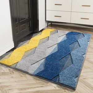 Dajiang Ковер 100х120 см для прихожей в стиле Alps, грязеотталкивающий, не скользящий, с функцией очистки обуви