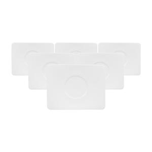 Блюдце Кофейные блюдца Modern Grace 17 x 14 см, набор из 6 шт., белые Villeroy & Boch, белый