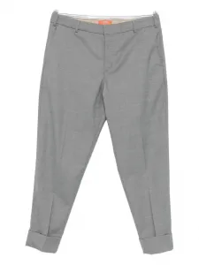 Брюки с манжетами Cruna, серый