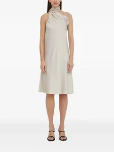 Платье с вырезом халтер Bruuns Bazaar, нейтральный