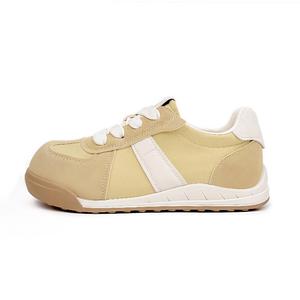 K KANGXUANAN Женские легкие и дышащие низкие кеды повседневные желтые, цвет Yellow