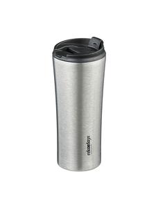 Термокружка серебристо-черная - 400 мл relaxdays