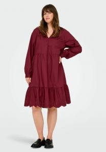 Платье ONLY Carmakoma CAROLIVIA , Burgundy/Dark Red