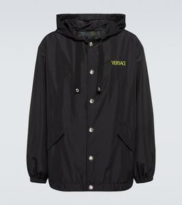 Куртка с принтом La Maschere Versace, Acid Green+Teal