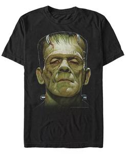 Мужская футболка с коротким рукавом Universal Monsters Big Frank Fifth Sun, черный