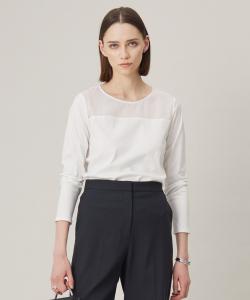 Моющийся трикотажный топ из комбинированной ткани PlaX Filament Jersey.