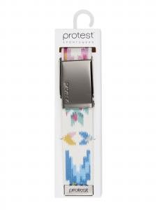 PROTEST Спортивный пояс 'PRTMETAL' в цвете Off White