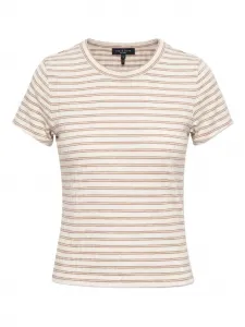 Футболка Luca в полоску с короткими рукавами Rag & Bone, белый